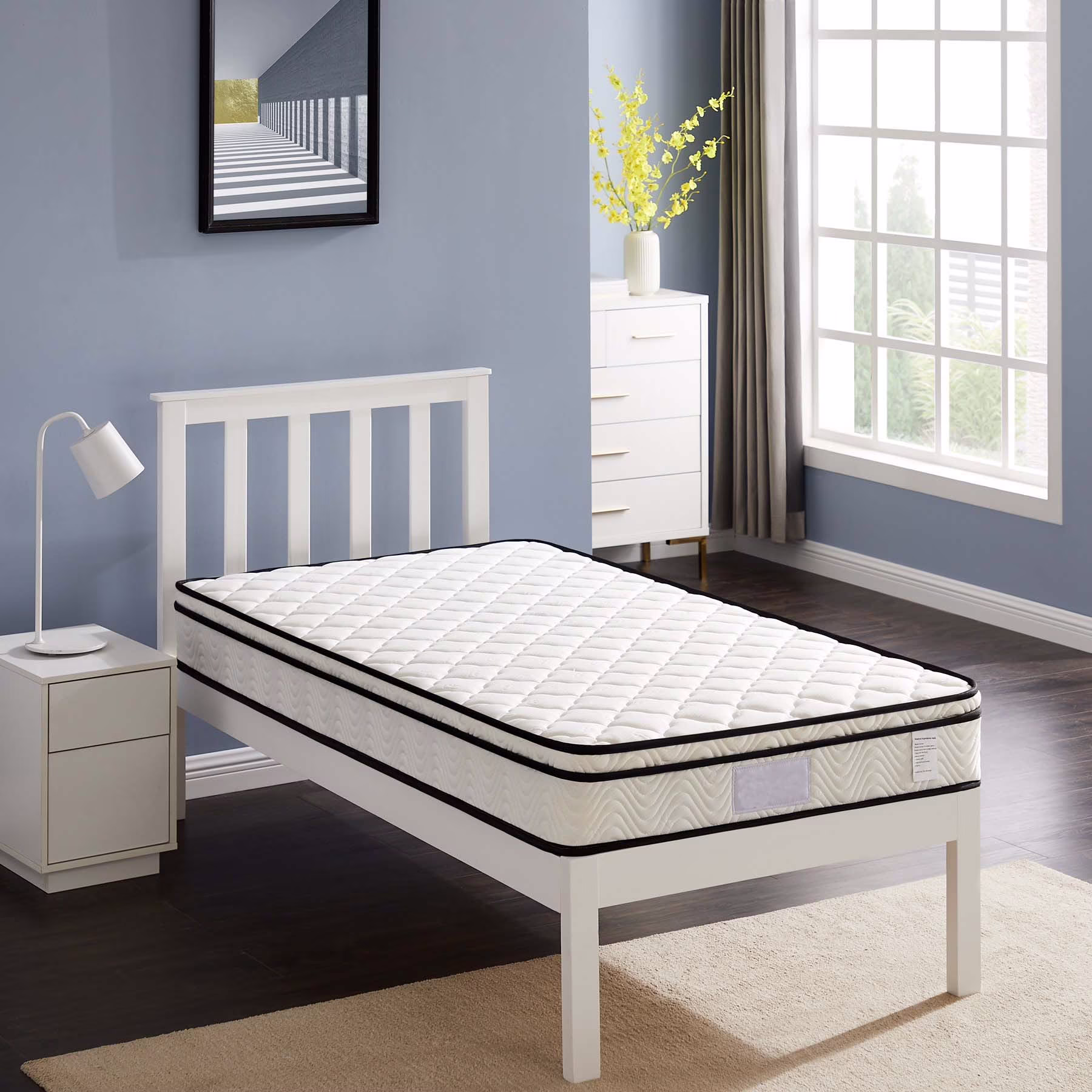 Memory Foam Mattress - Twin XL 8 inch Medium Firm