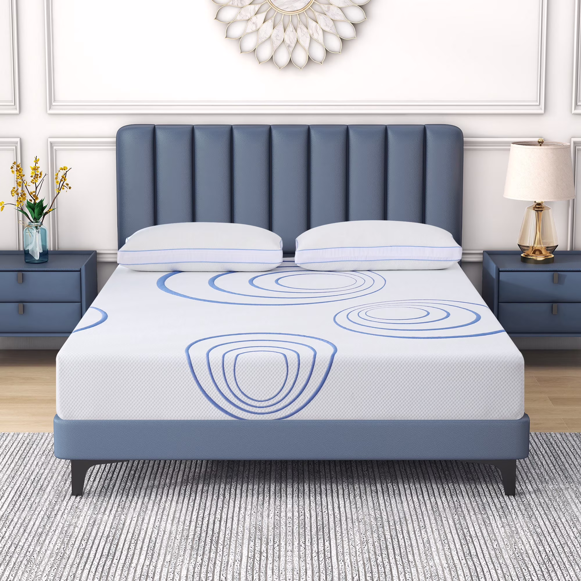 Memory Foam Mattress - Twin XL 8 inch Plush