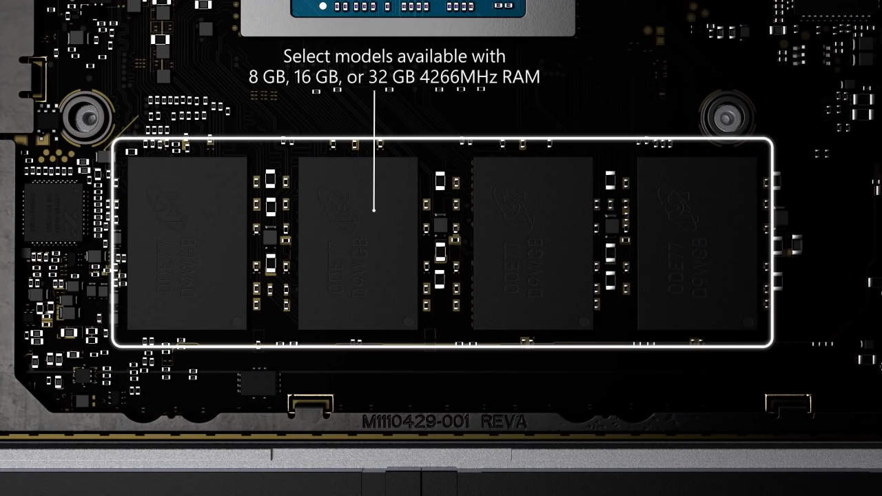 Microsoft Laptop RAM