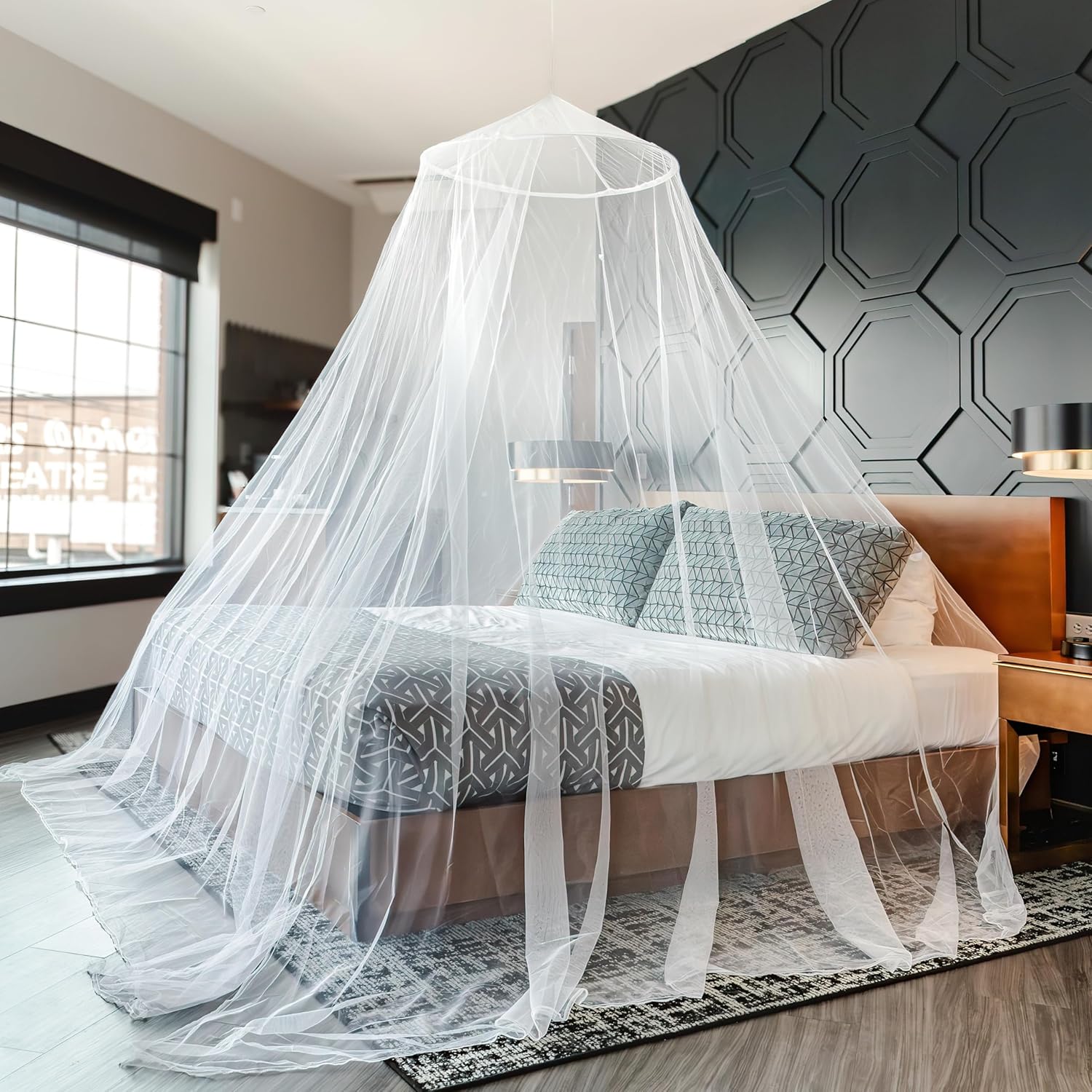 Mosquito Net - King Size - White