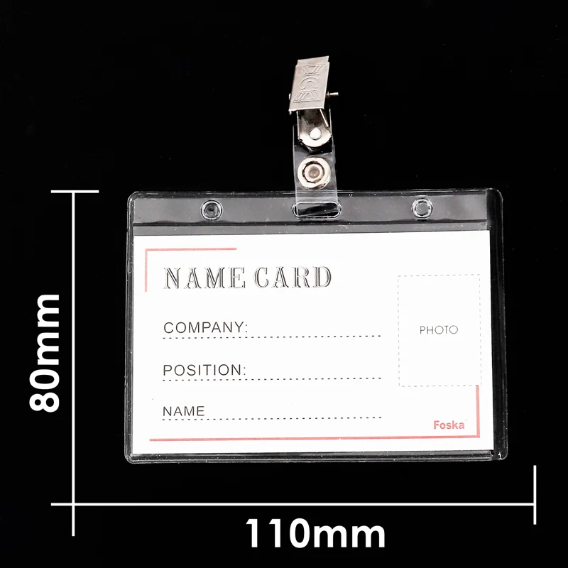 Name Badge - 100 Pack