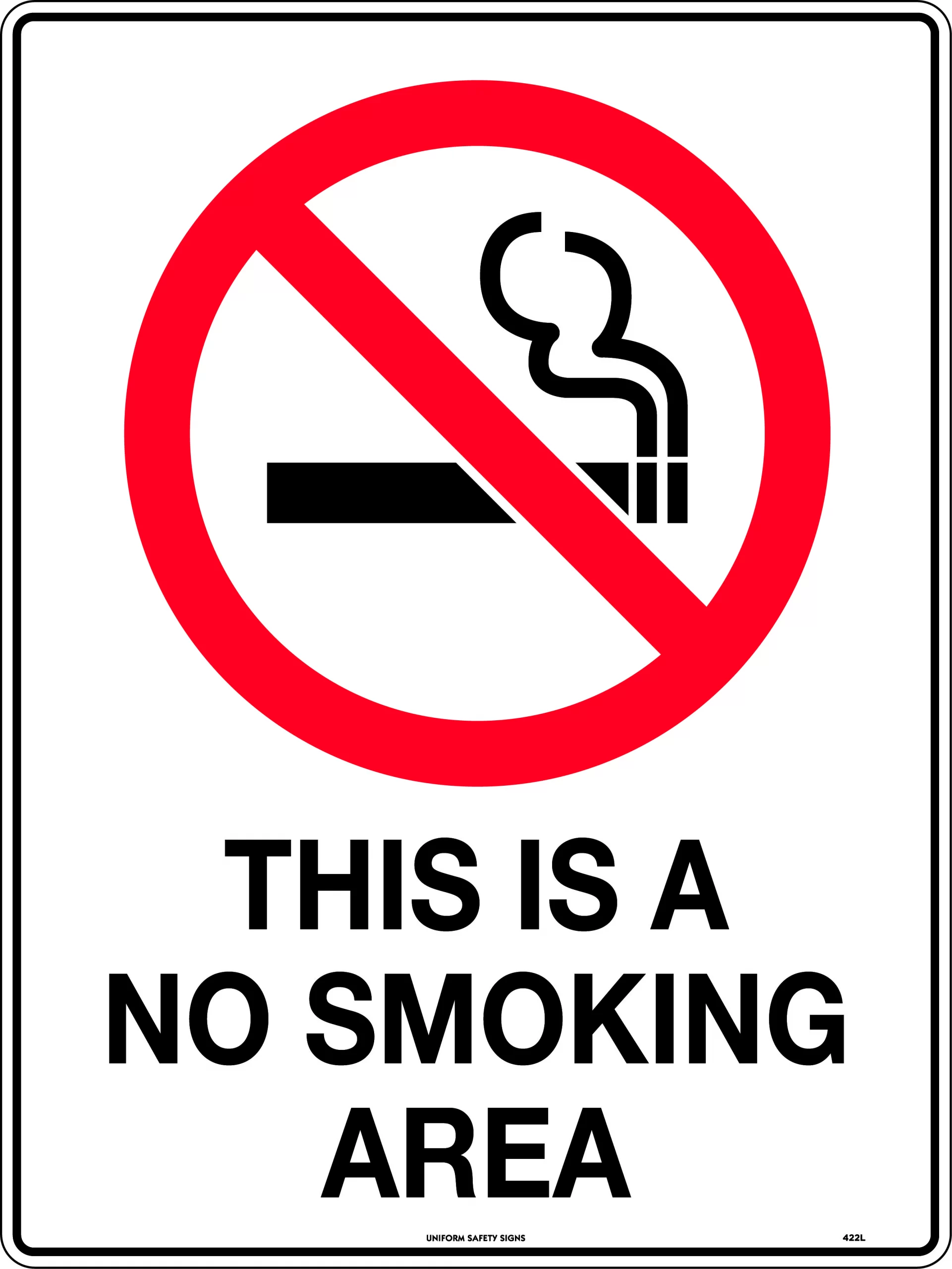 No Smoking Sign