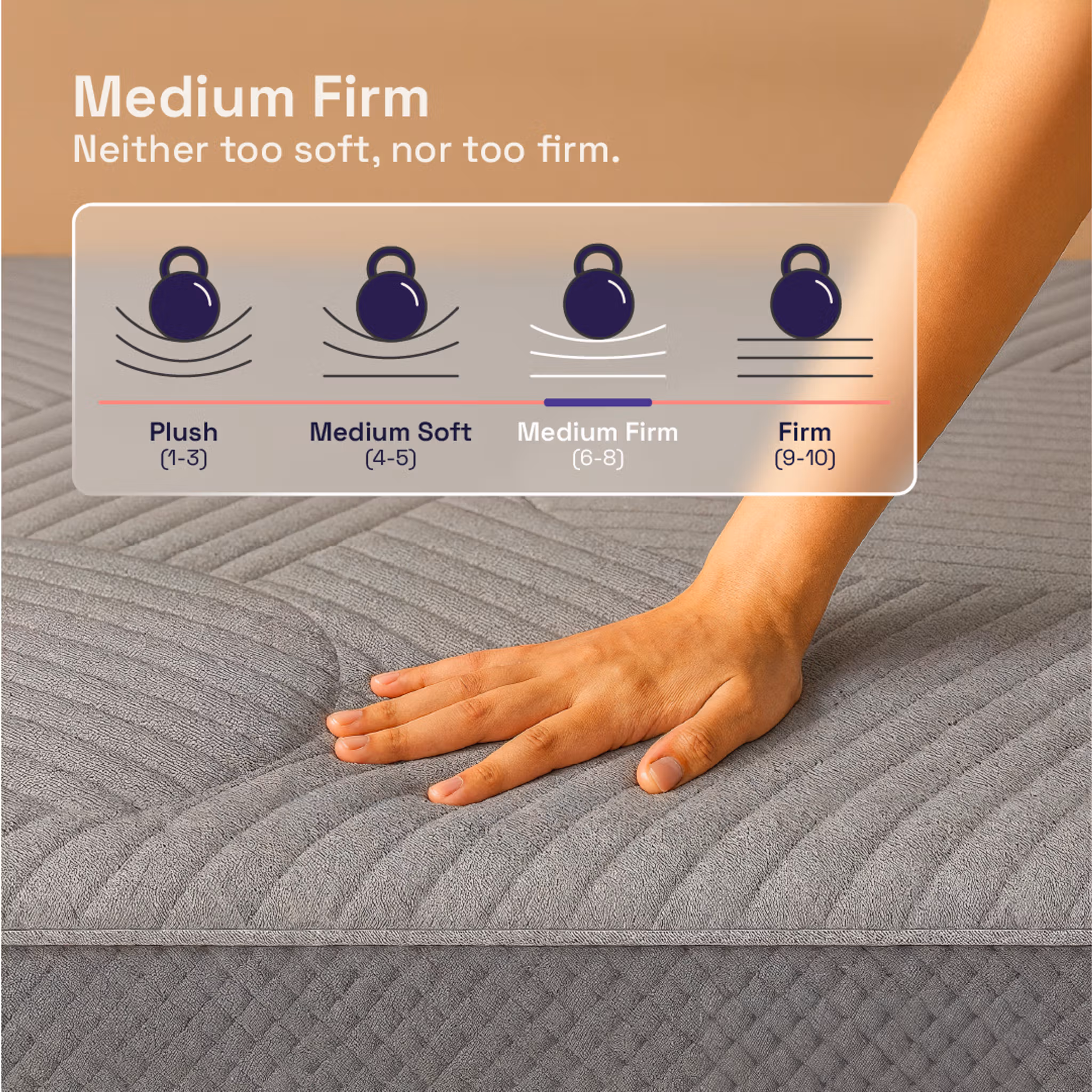 Orthopedic Mattress - Double 12 inch Firm Support