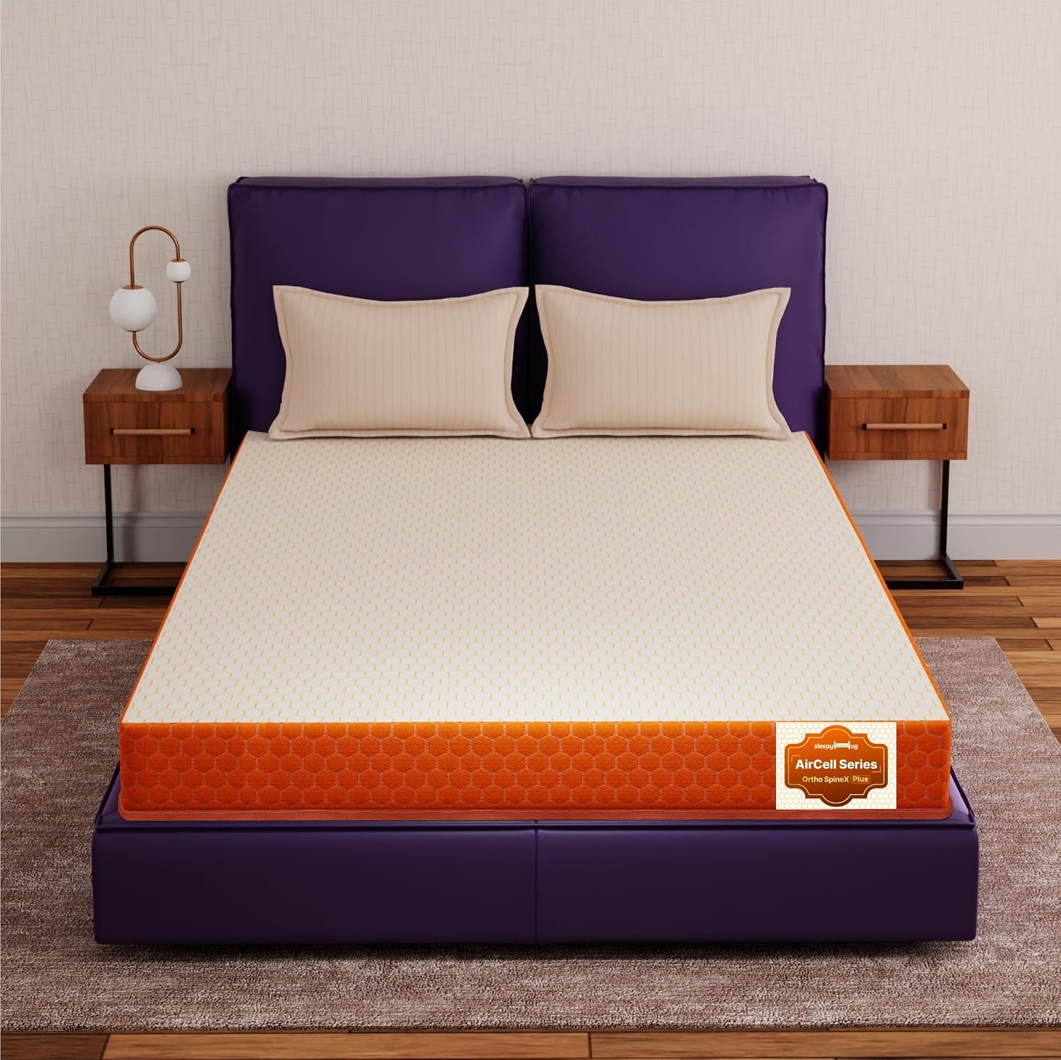 Orthopedic Mattress - Double 6 inch Hypoallergenic