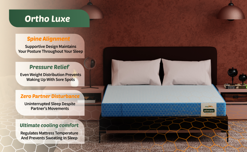 Orthopedic Mattress - Full 6 inch Cooling