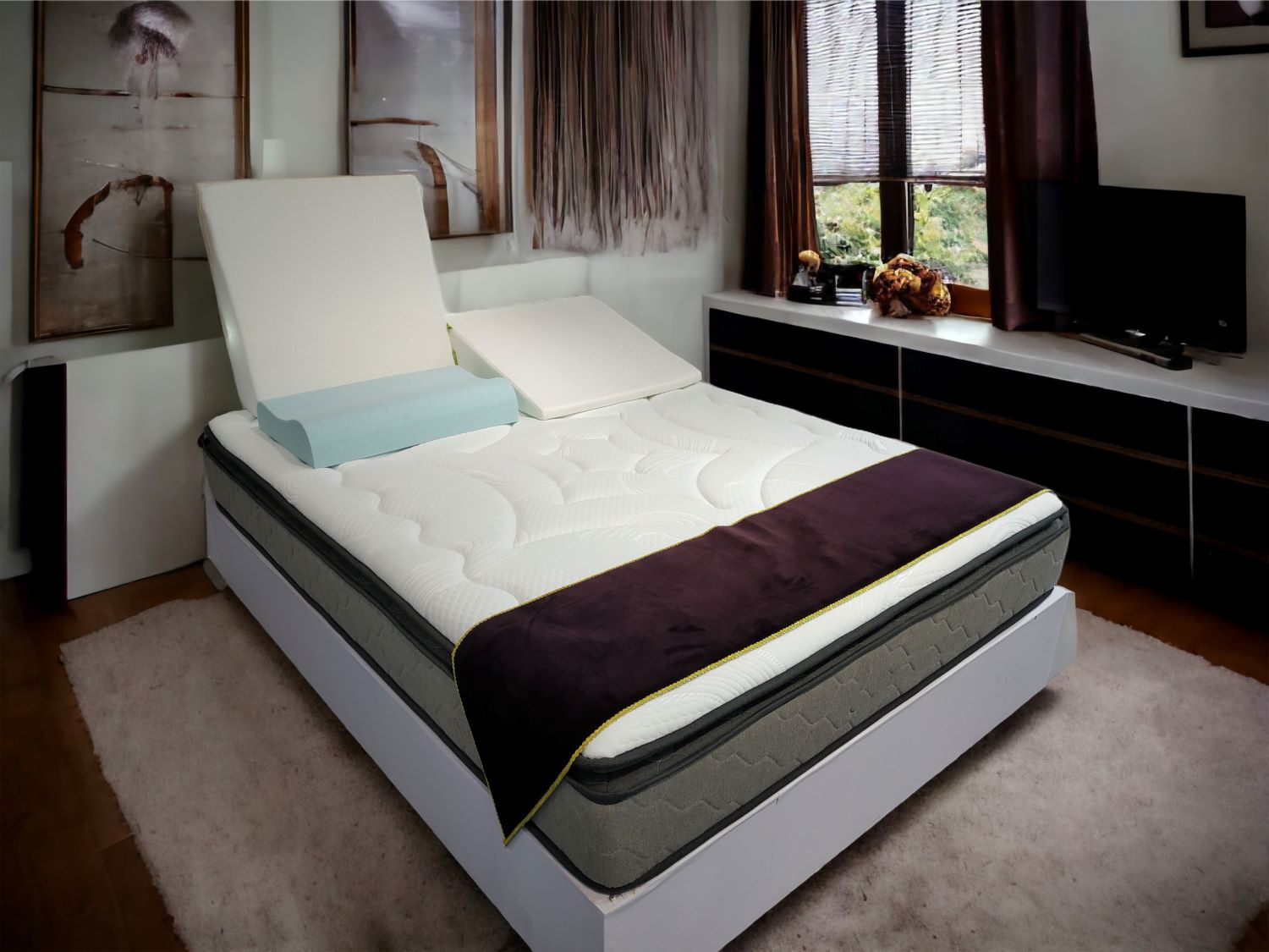 Orthopedic Mattress - Queen 10 inch Eco-friendly