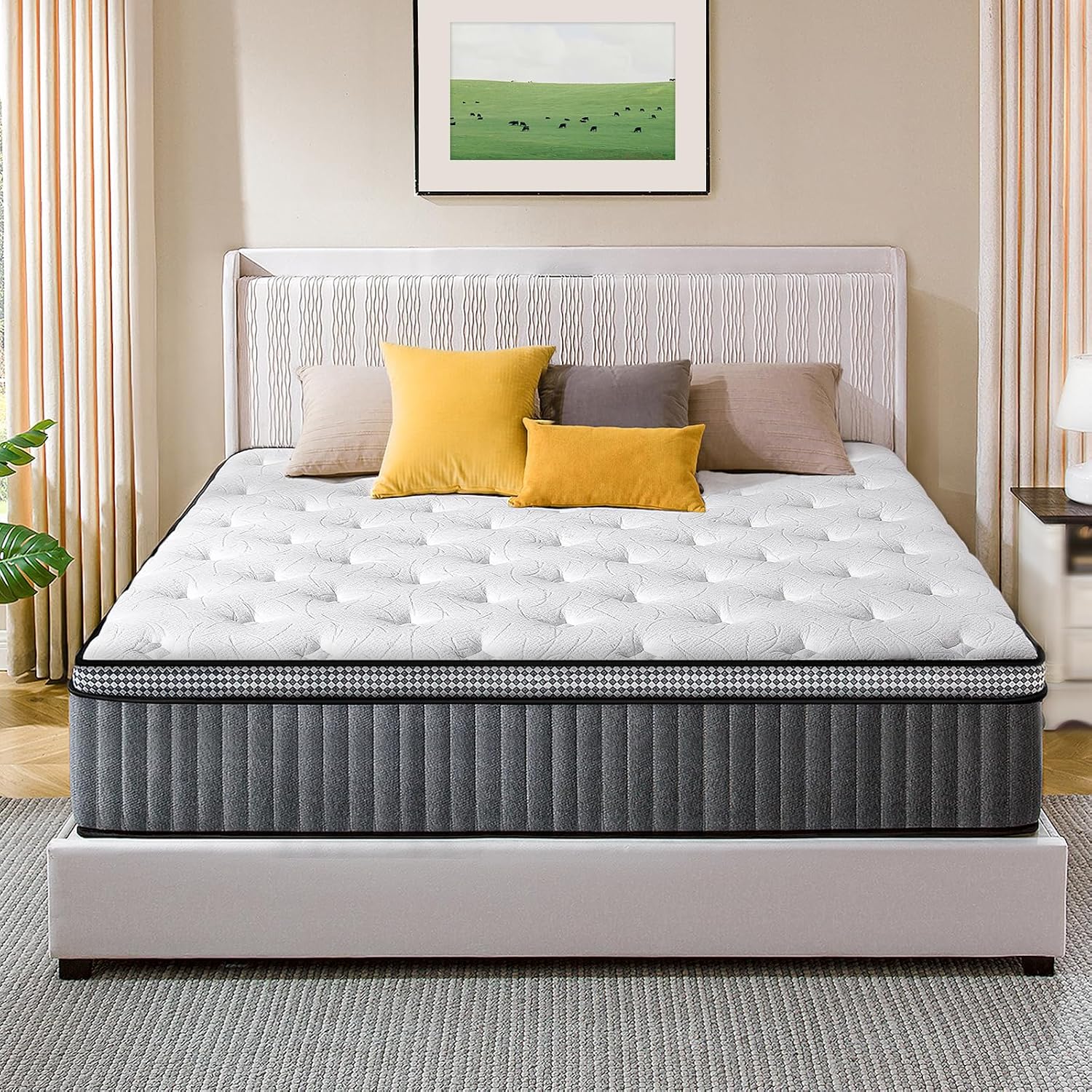 Orthopedic Mattress - Queen 10 inch Hypoallergenic