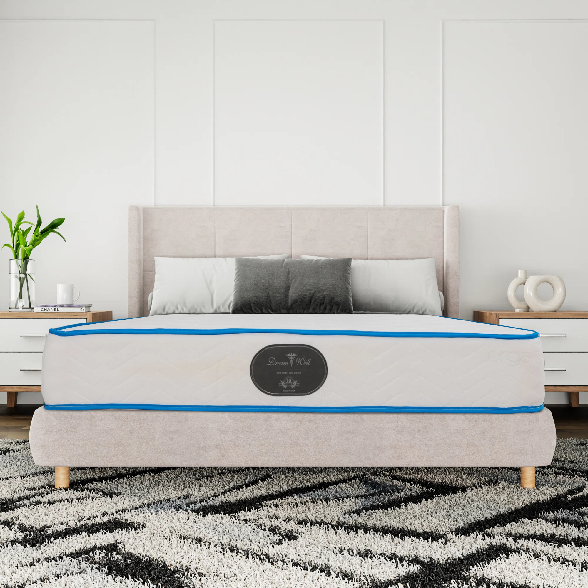Orthopedic Mattress - Single 12 inch Eco-friendly