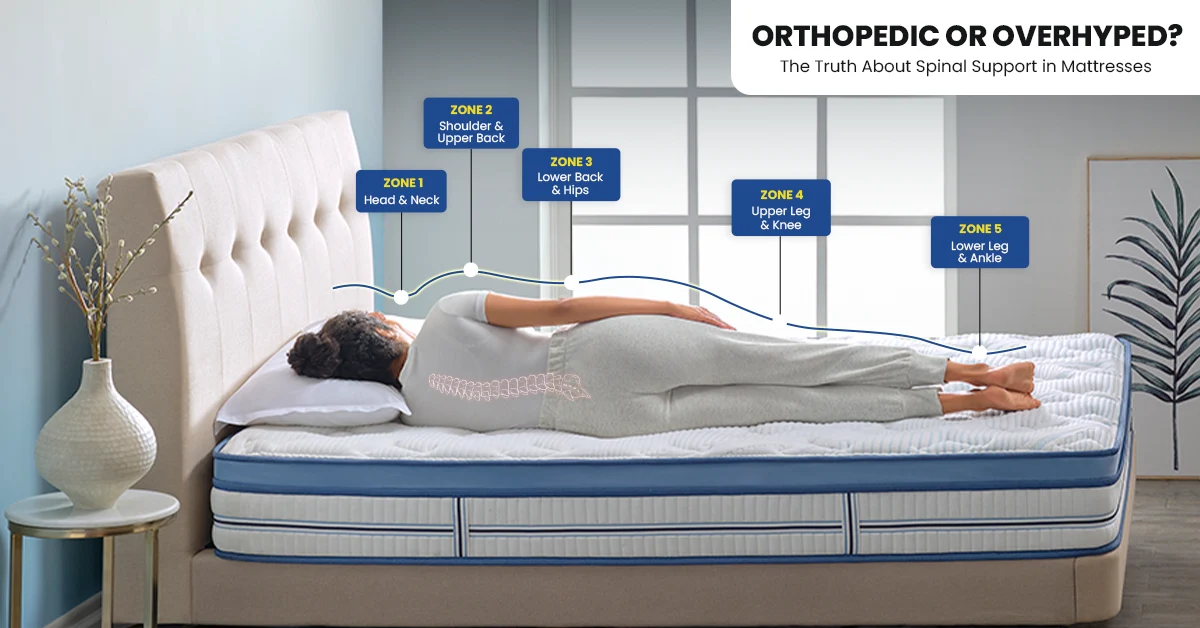 Orthopedic Mattress - Single 14 inch Firm Support