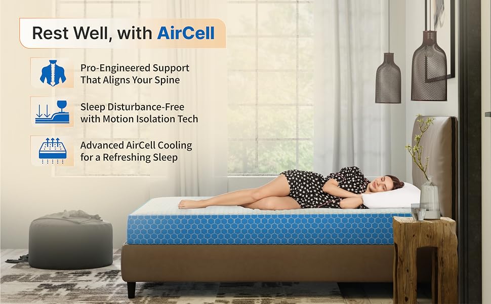 Orthopedic Mattress - Single 6 inch Cooling