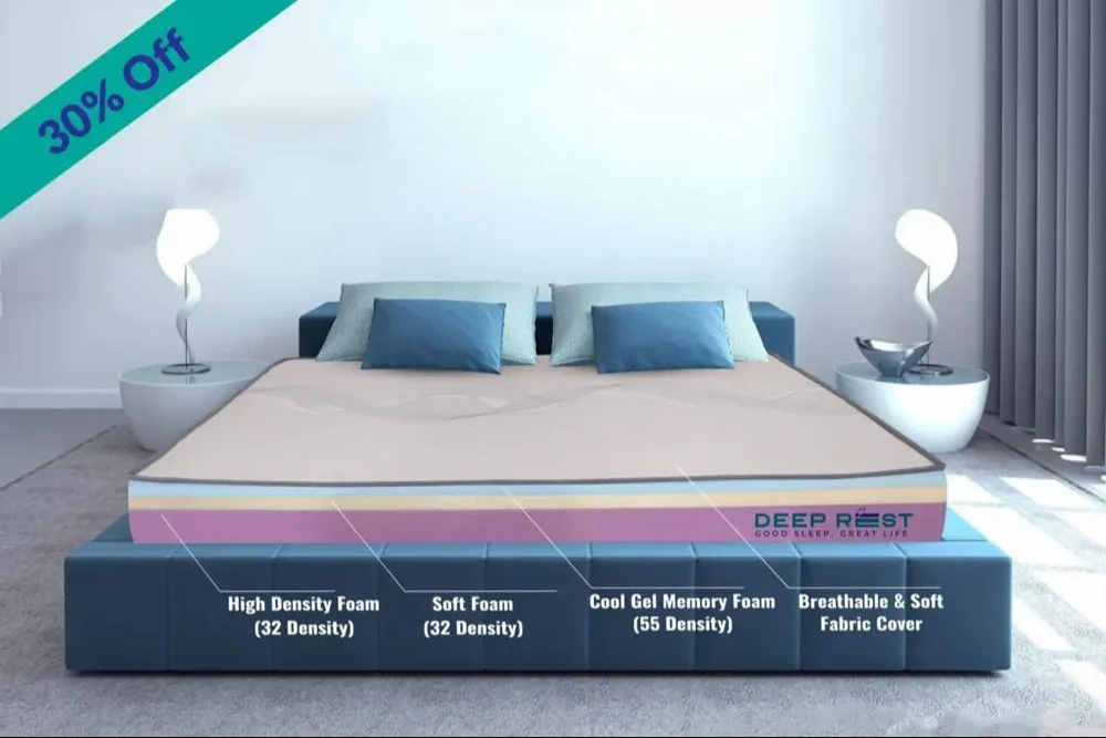 Orthopedic Mattress - Single 6 inch Cooling