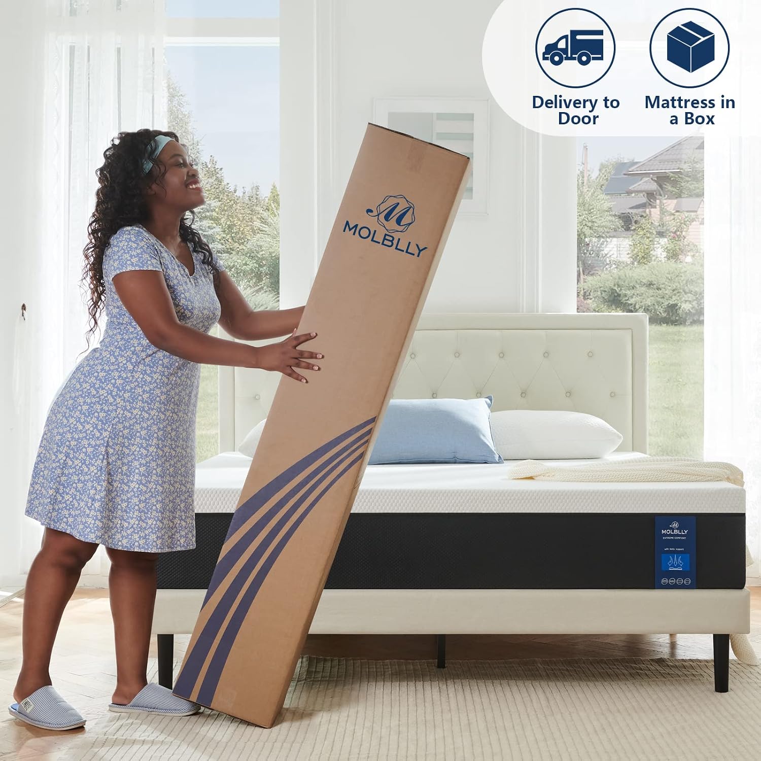 Orthopedic Mattress - Twin XL 10 inch Cooling