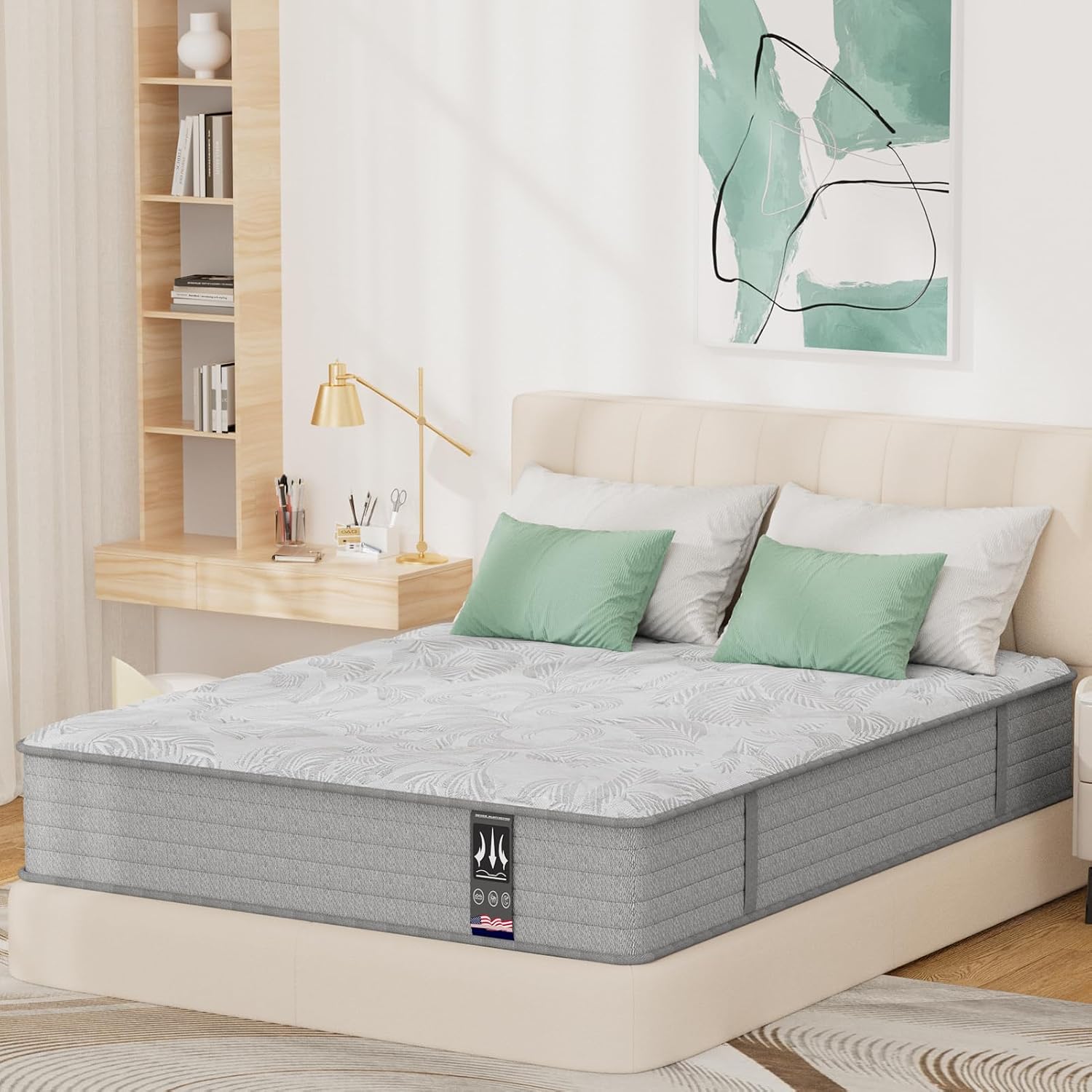 Orthopedic Mattress - Twin XL 12 inch Eco-friendly