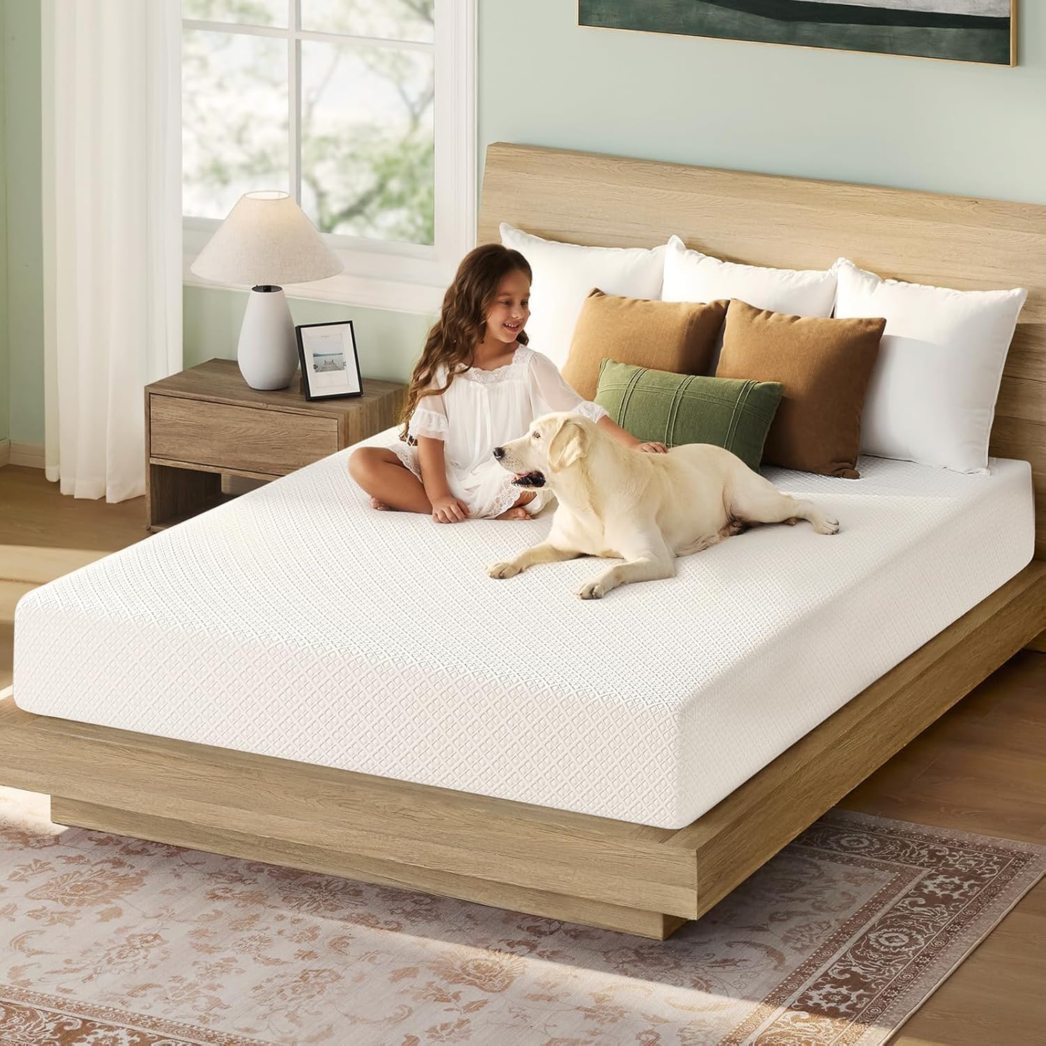 Orthopedic Mattress - Twin XL 6 inch Eco-friendly