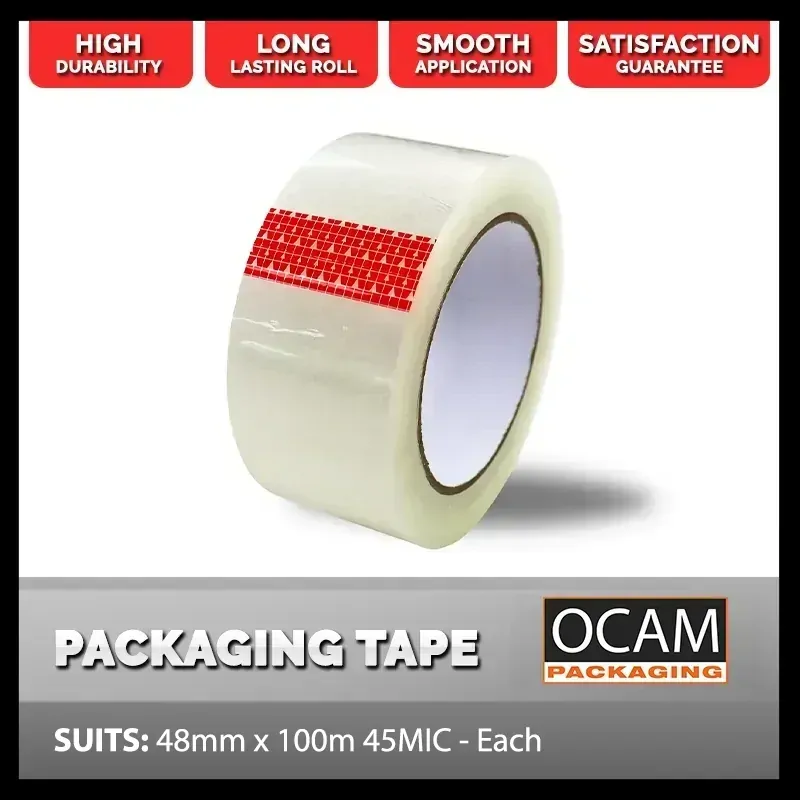 Packaging Tape - 48mm x 100m - Clear