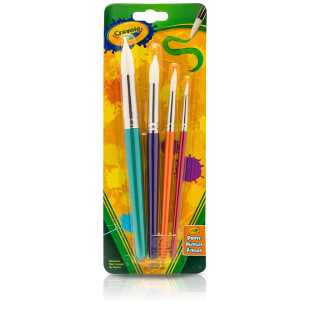 Paint Brushes - Round Set - 10pcs