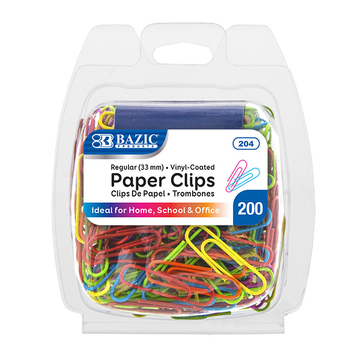 Paper Clips - Assorted - 200 Pack