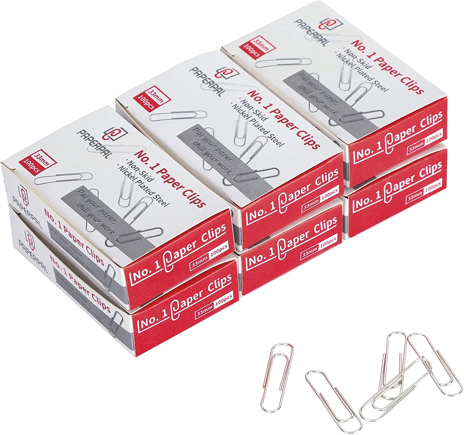 Paper Clips - Medium - 100 Pack