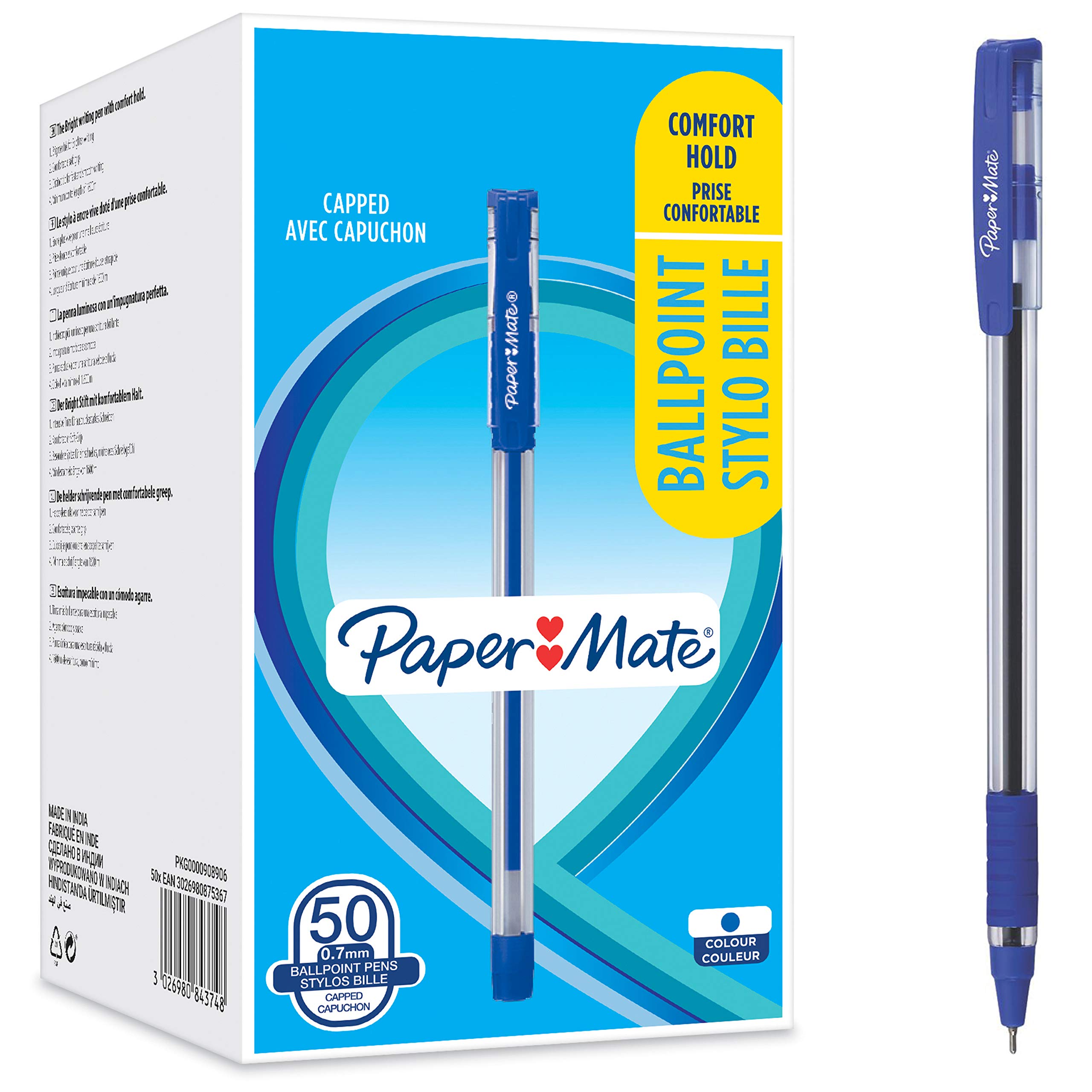 Paper Mate Ball 430 F Ballpoint Pen - Blue