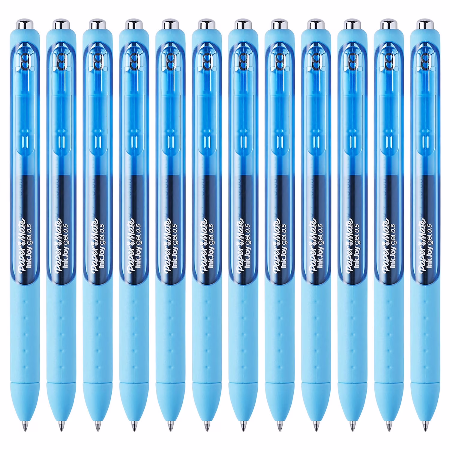 Paper Mate InkJoy Gel Pen - Blue - 12 Pack