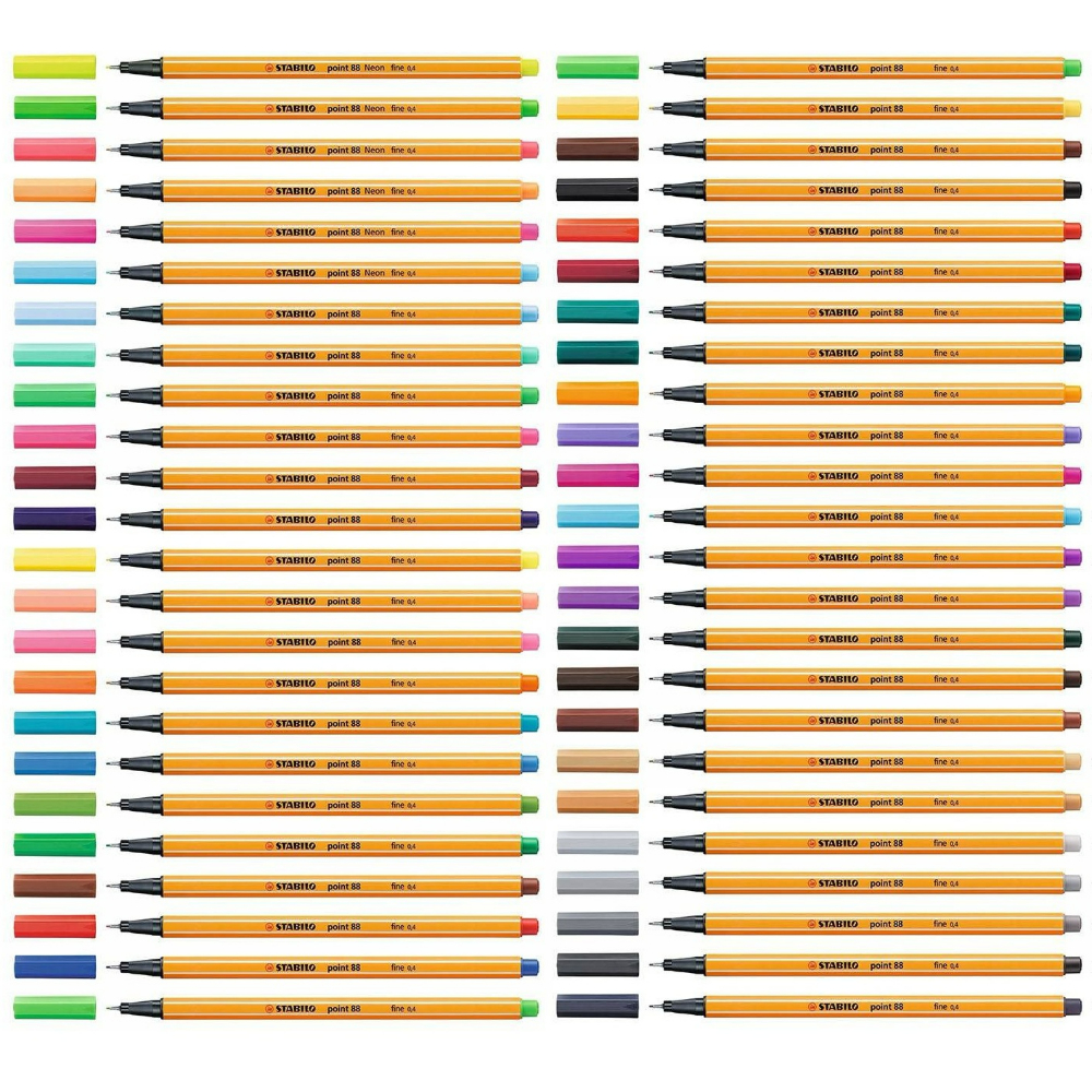 Paper Mate Point 88 Fineliner Set - 10 Colors
