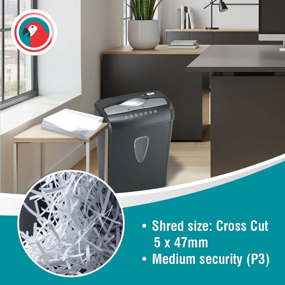 Paper Shredder - Cross Cut - 8 Sheets