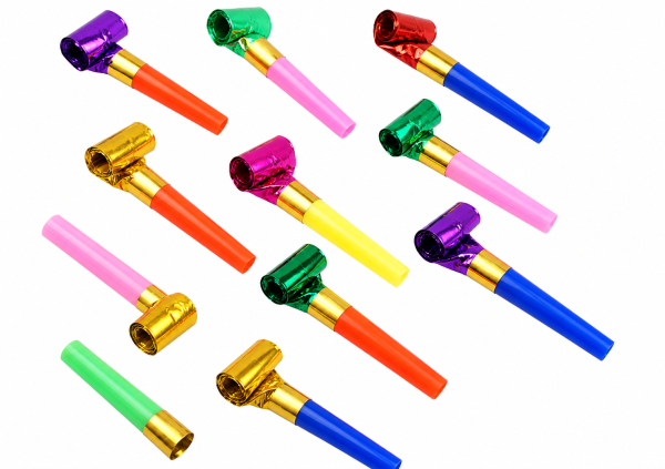 Party Blowers - 10 Pack