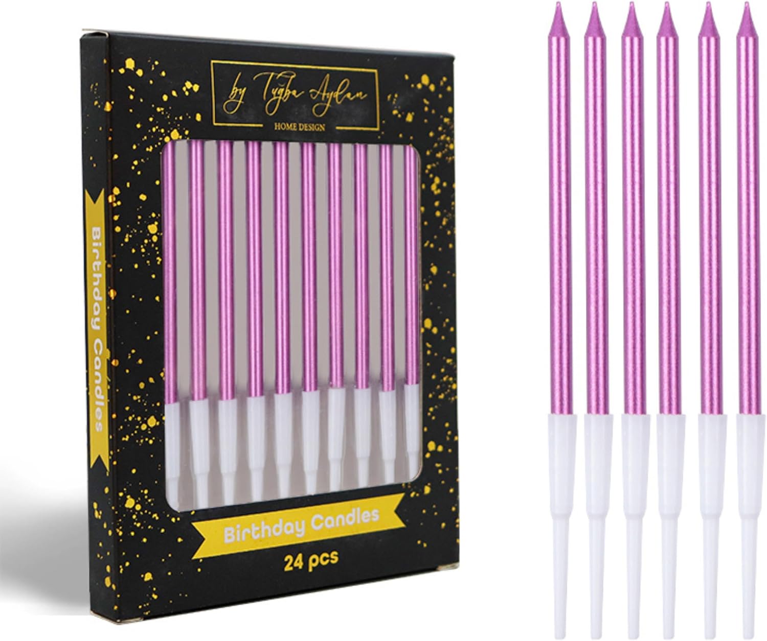 Party Candles - 24 Pack - Thin
