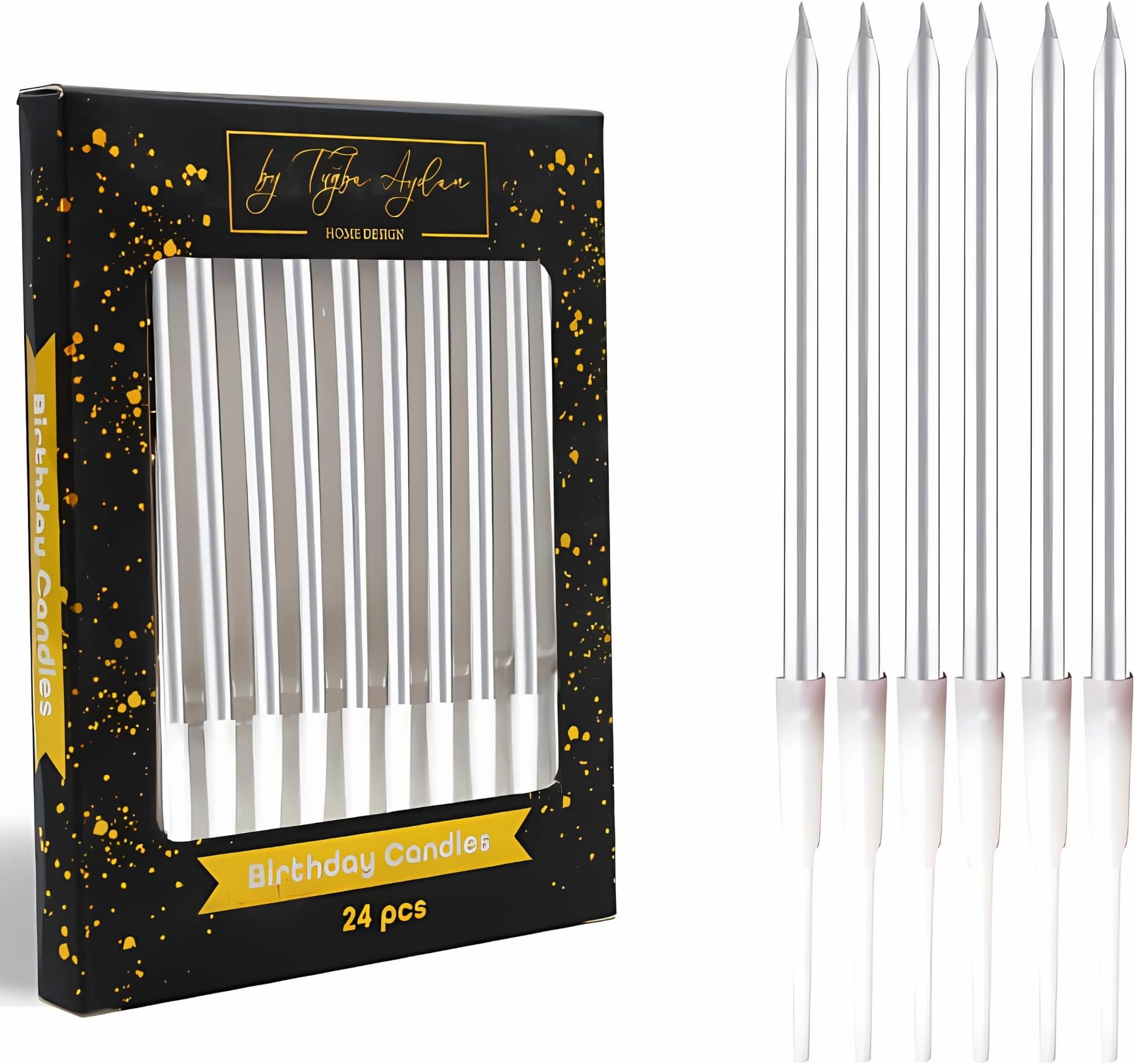 Party Candles - 24 Pack - Thin