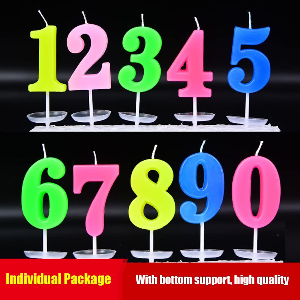Party Candles - Number 0-9