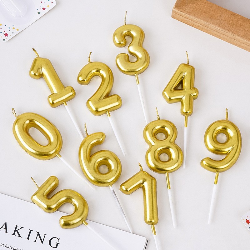 Party Candles - Number 0-9