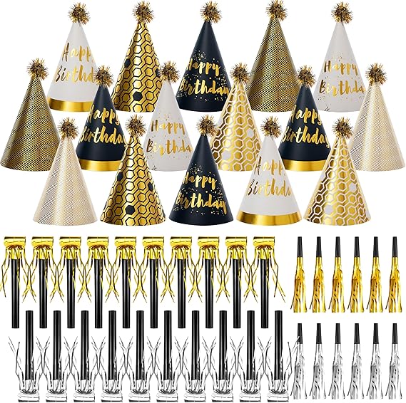 Party Hats - 10 Pack