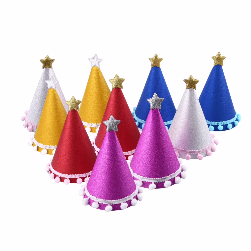 Party Hats - 10 Pack