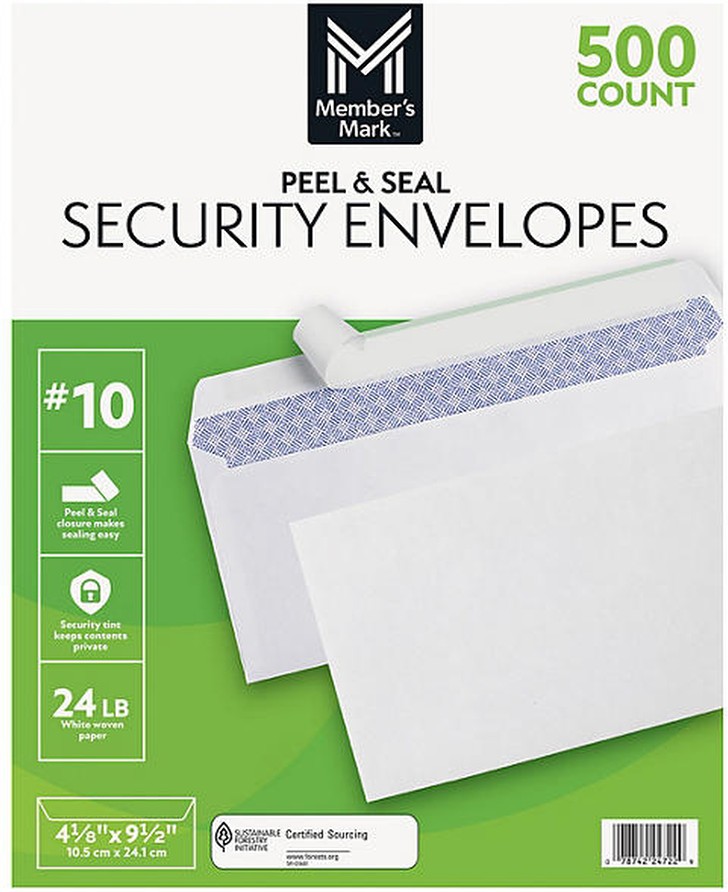 Peel & Seal Envelope