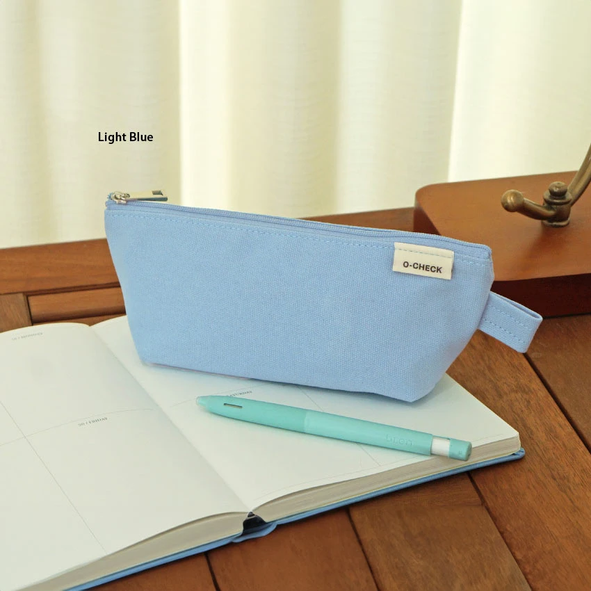 Pencil Case - Canvas - Blue