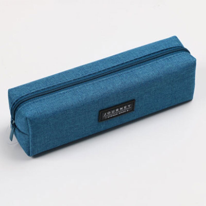 Pencil Case - Canvas - Blue