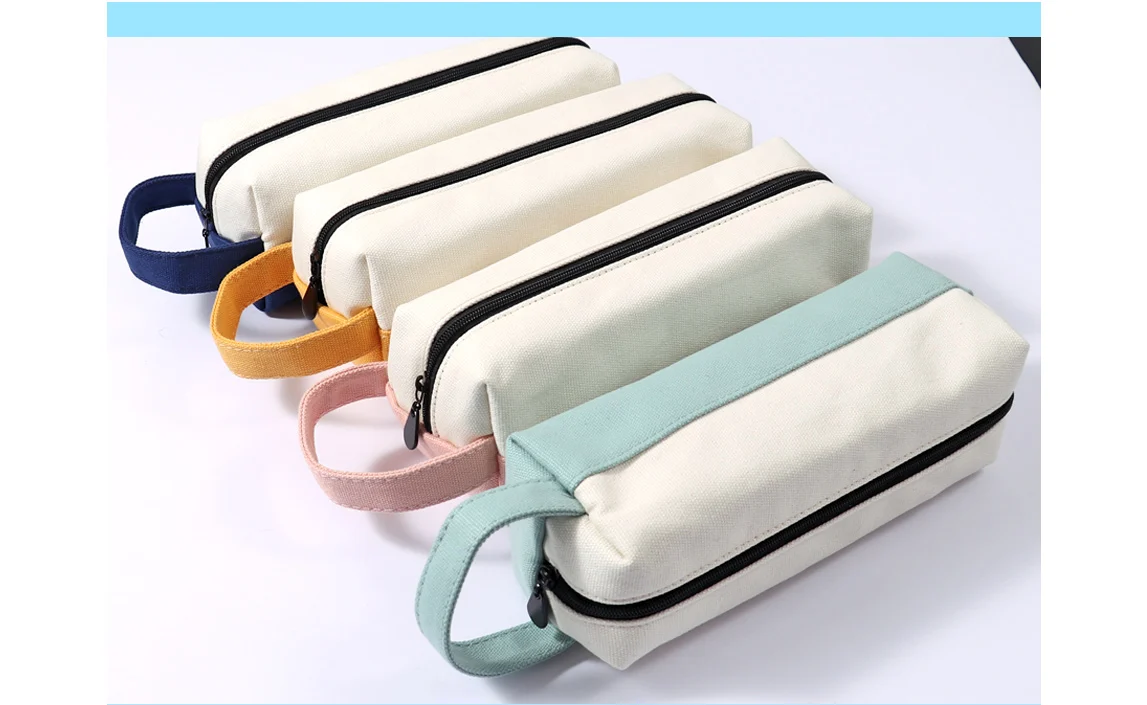 Pencil Case - Canvas - Zipper