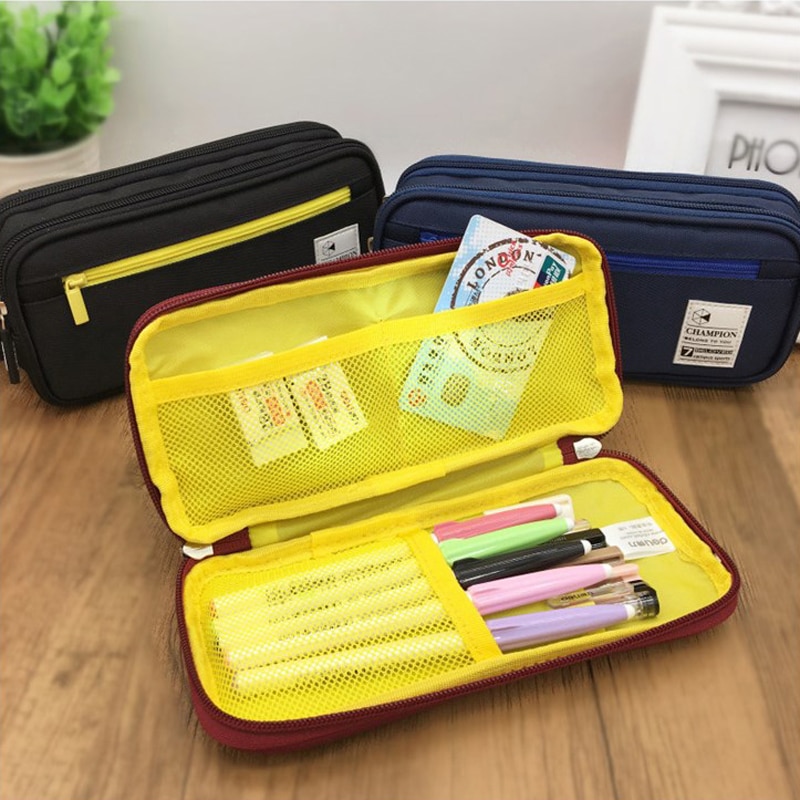 Pencil Case - Canvas - Zipper