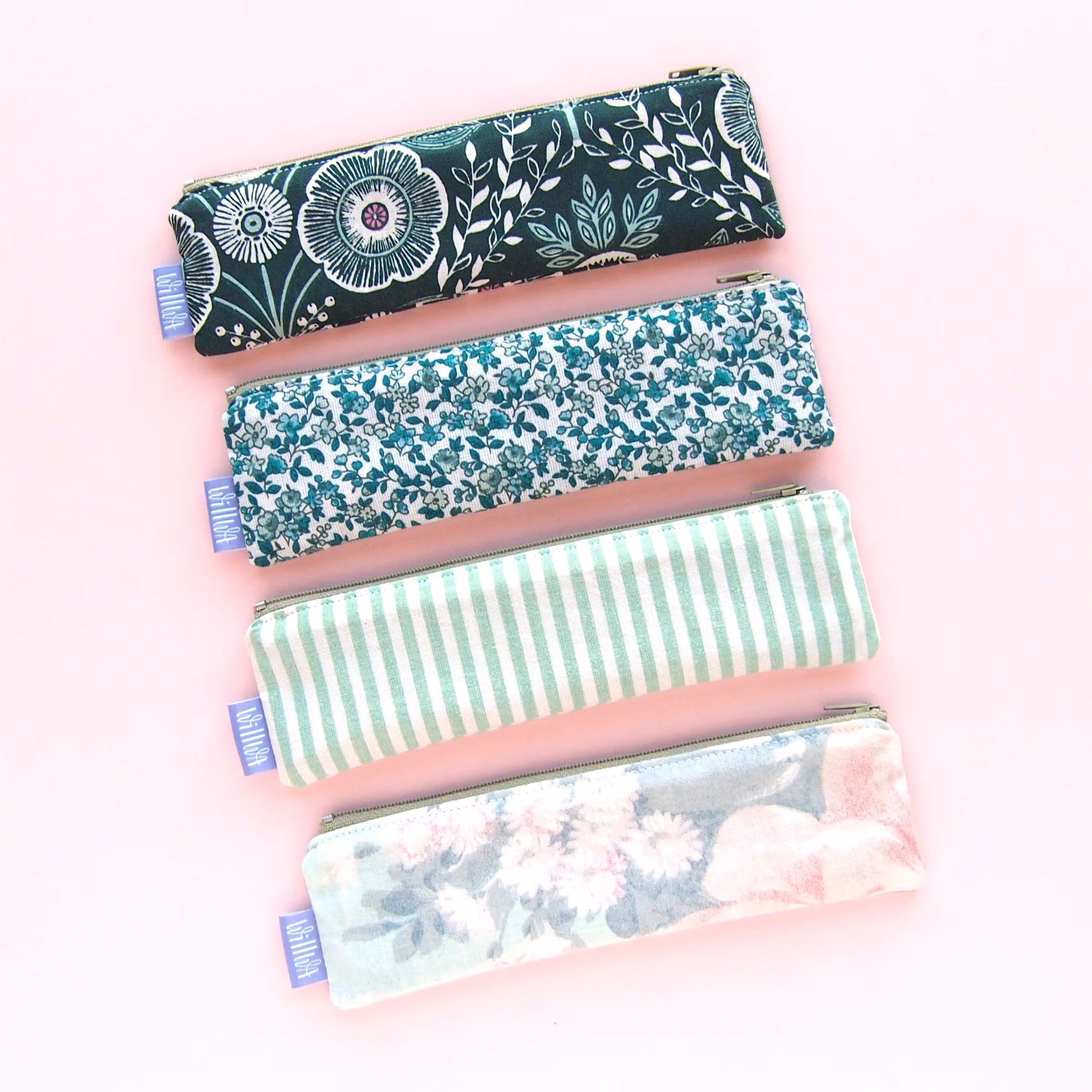 Pencil Case - Zip - Fabric - Small