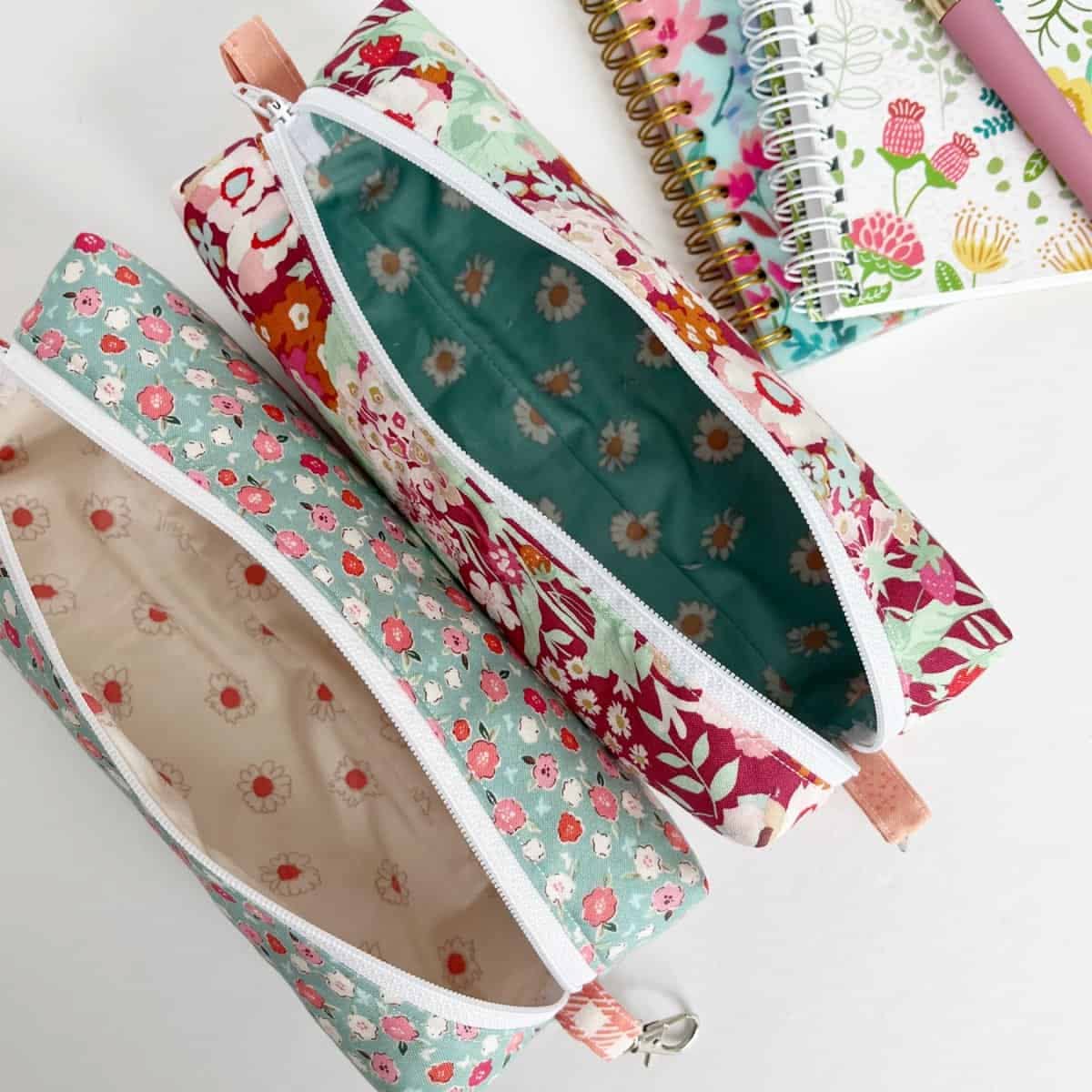 Pencil Case - Zip - Fabric - Small