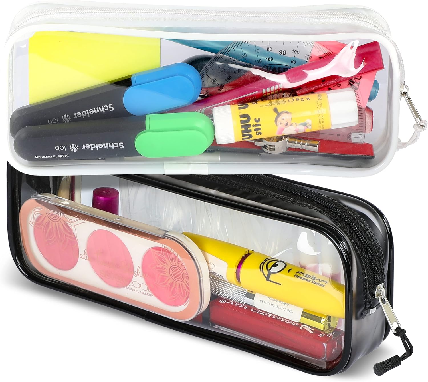 Pencil Case - Zipper - Clear