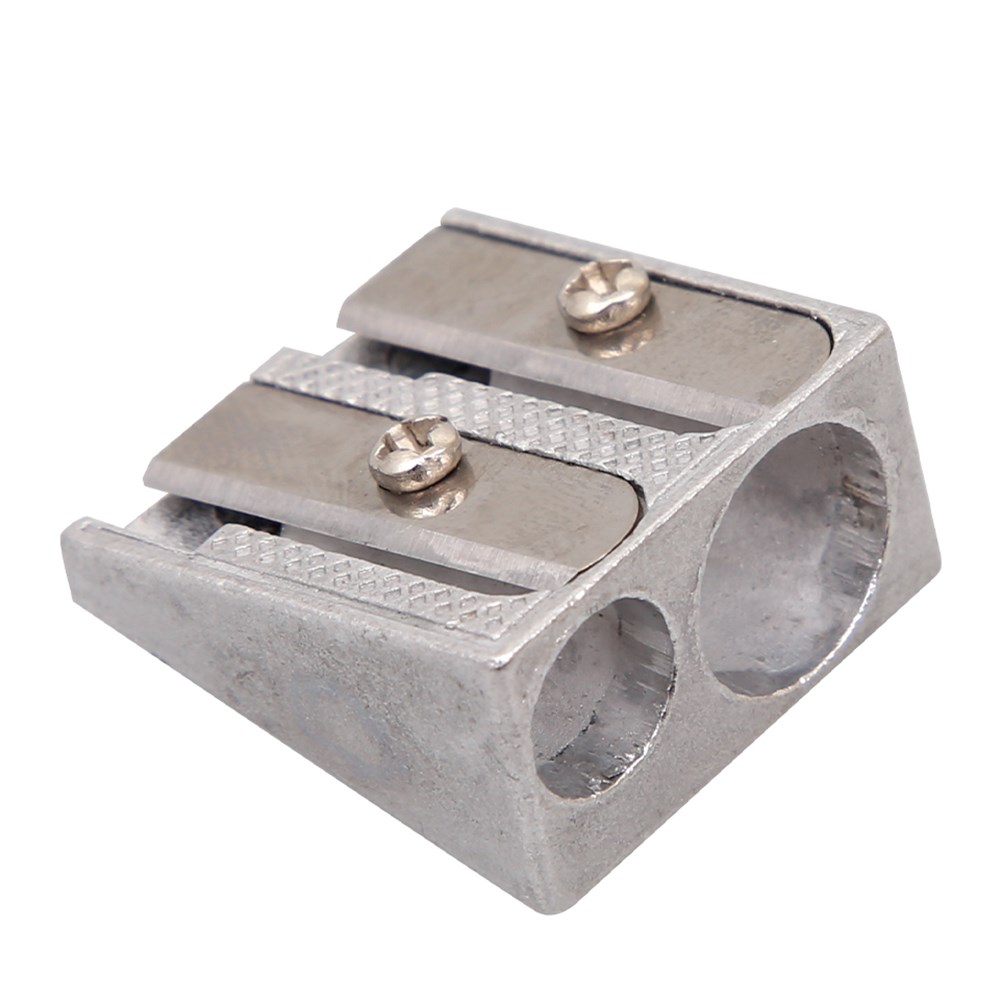 Pencil Sharpener - Double Hole - Metal