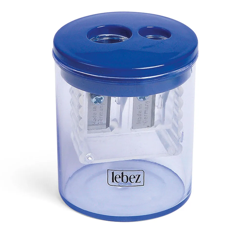 Pencil Sharpener - Metal - with Container