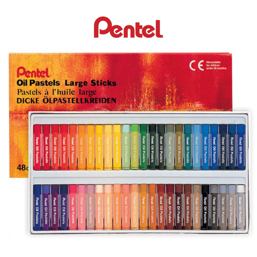 Pentel Crayons - 24 Colors