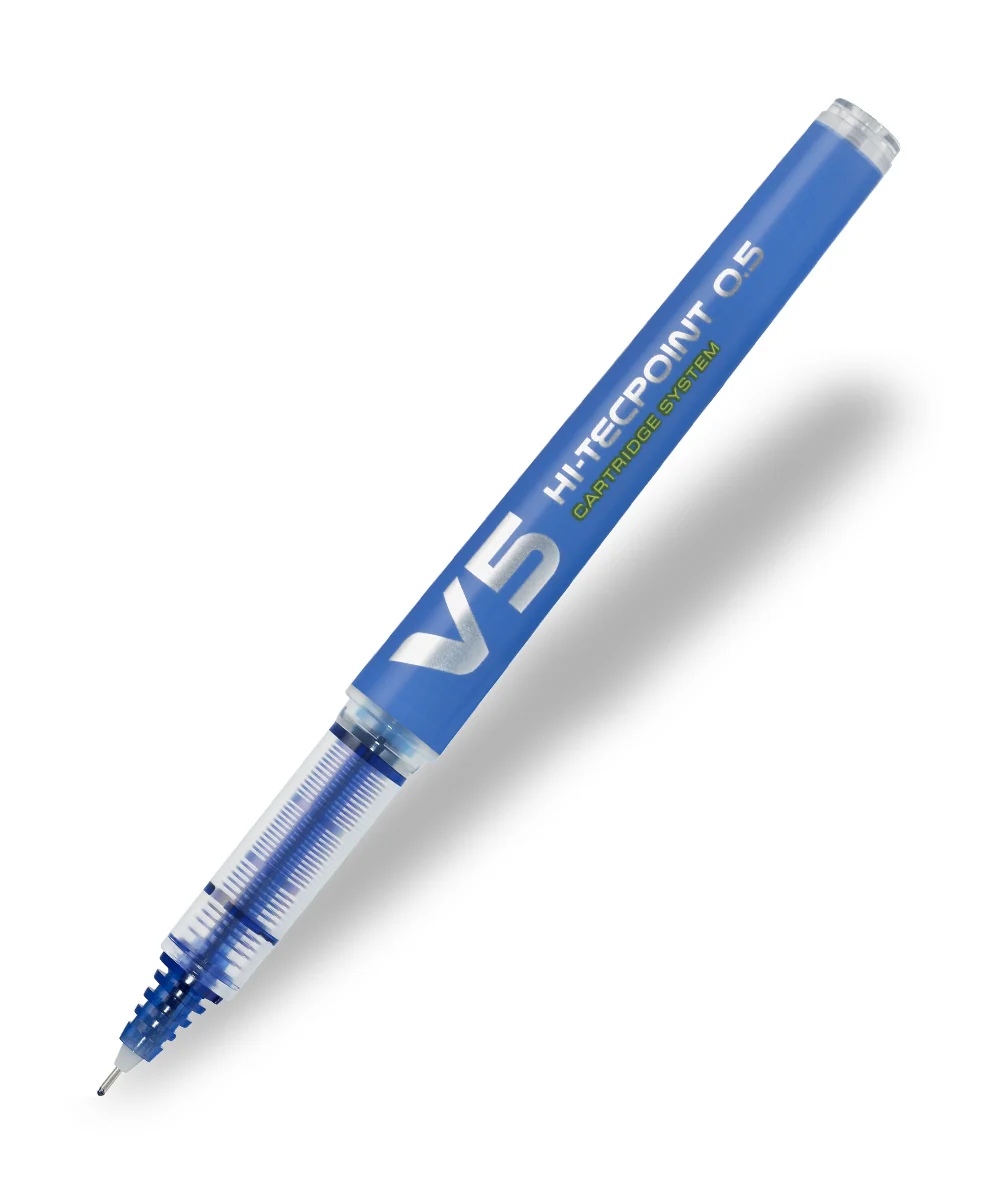 Pentel V5 Hi-Tecpoint Pen - Blue