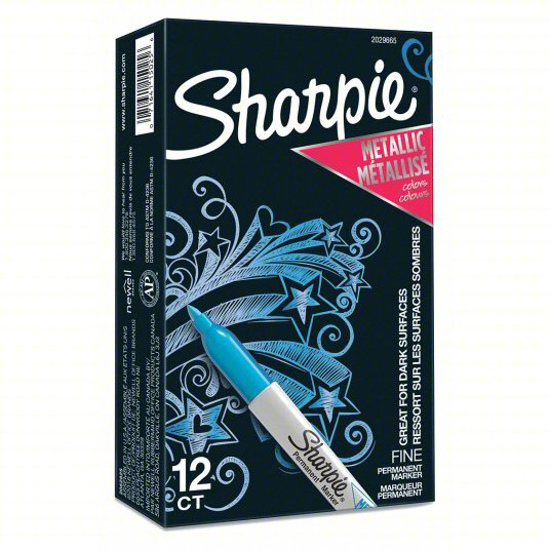 Permanent Marker - Blue - 12 Pack