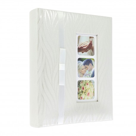Photo Album - 200 Photos - White