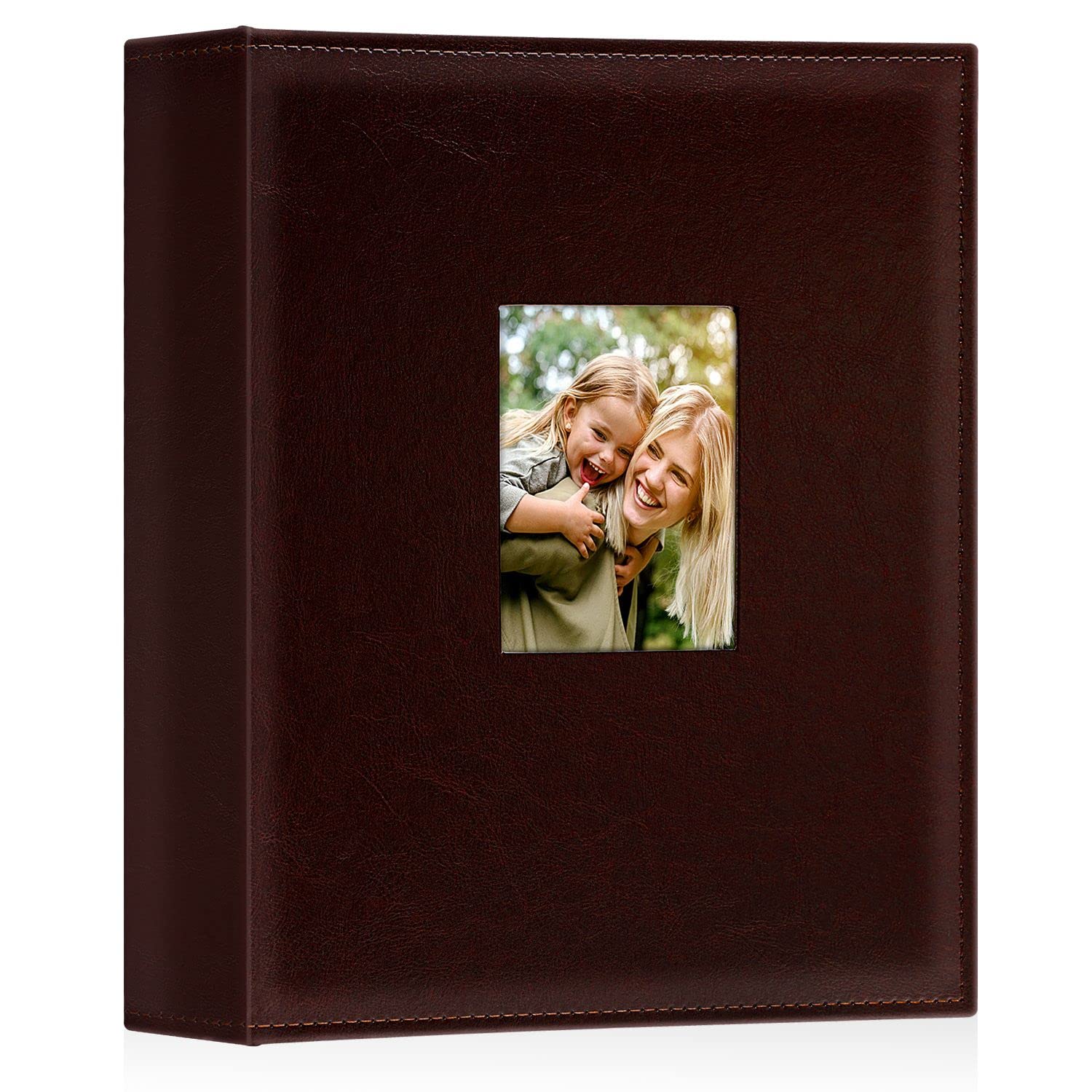 Photo Album - 400 Photos - Brown