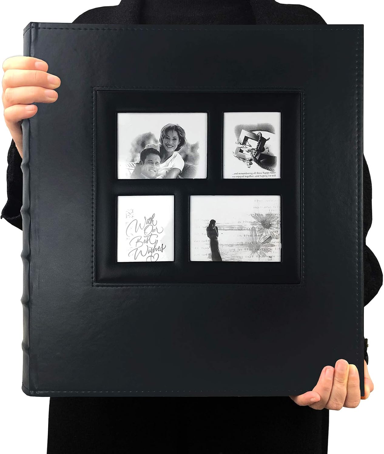 Photo Album - 600 Photos - Black