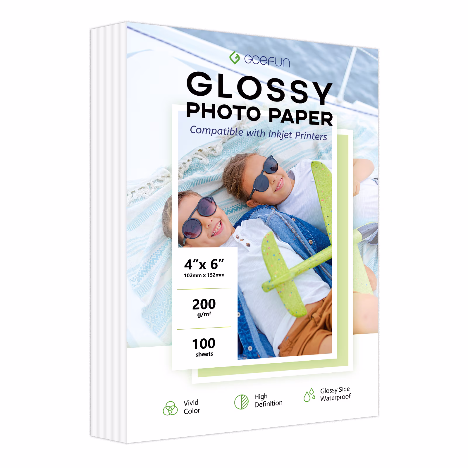 Photo Paper - 4x6 - 100 Sheets - Glossy